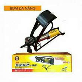 Bơm Hơi Đạp Chân Bee Cao Cấp