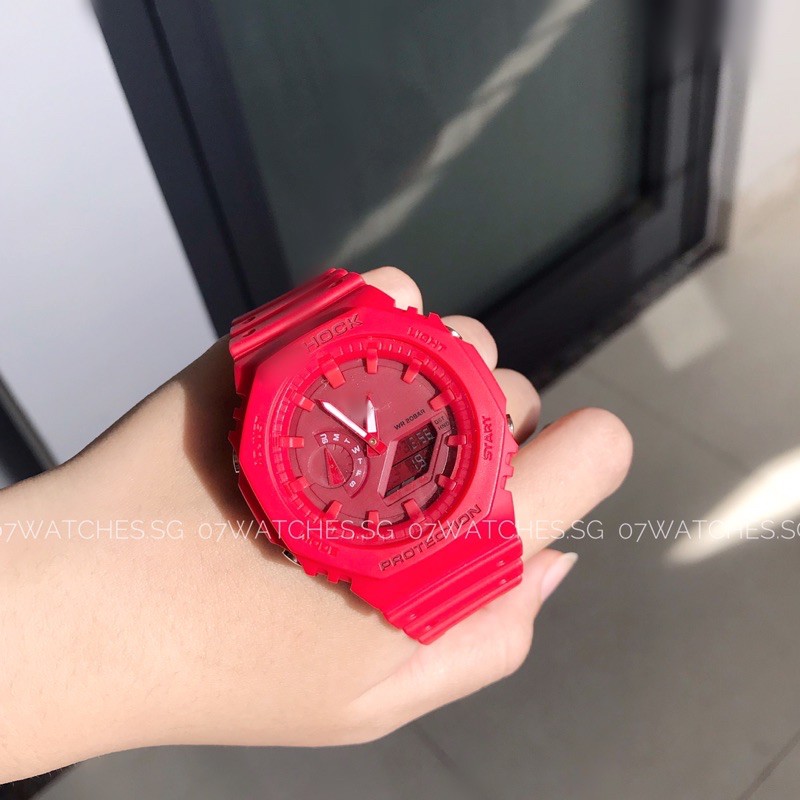 Đồng hồ thời trang cho nam và nữ Gx 2100HRA Mặt mini nhiều màu ( ảnh thật shop chụp) | BigBuy360 - bigbuy360.vn