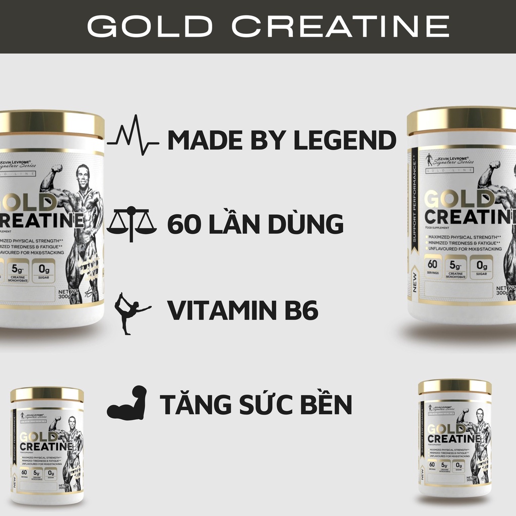 GOLD CREATINE-CÁNG PHỒNG CƠ BẮP- HỖ TRỢ TĂNG CƠ NHANH- PHỤC HỒI- TĂNG HIỆU SUẤT TẠP - HÀNG CHÍNH HÃNG