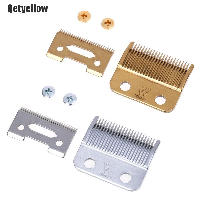 Lưỡi dao tông đơ cắt tóc chuyên nghiệp bằng thép cacbon cao kèm vít