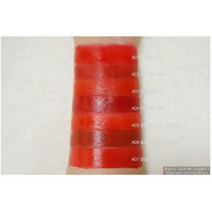 [Mã 2712FMCGSALE giảm 8% đơn 500K] [A1- A20] Son Kem Lì Hàn Quốc Black Rouge Air Fit Velvet Tint 4.5g | BigBuy360 - bigbuy360.vn