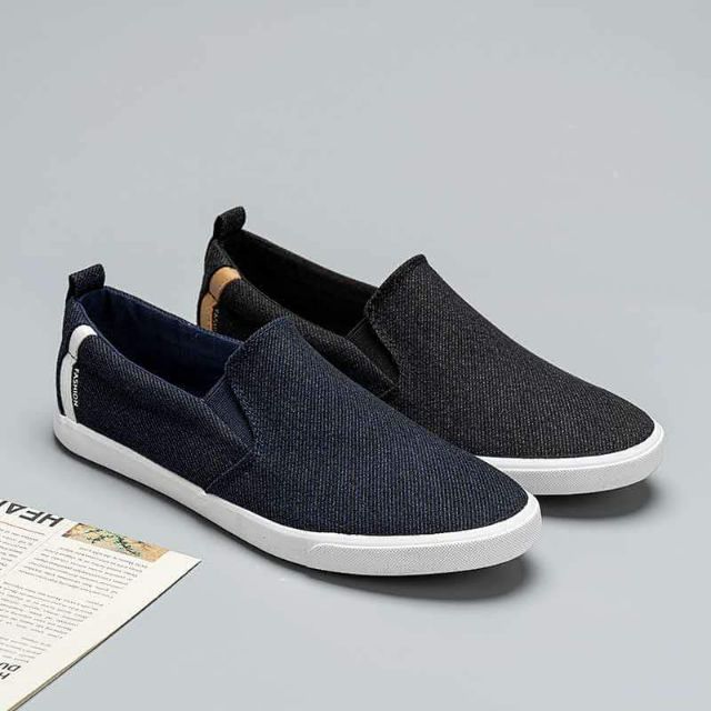 Giày Slip on vải