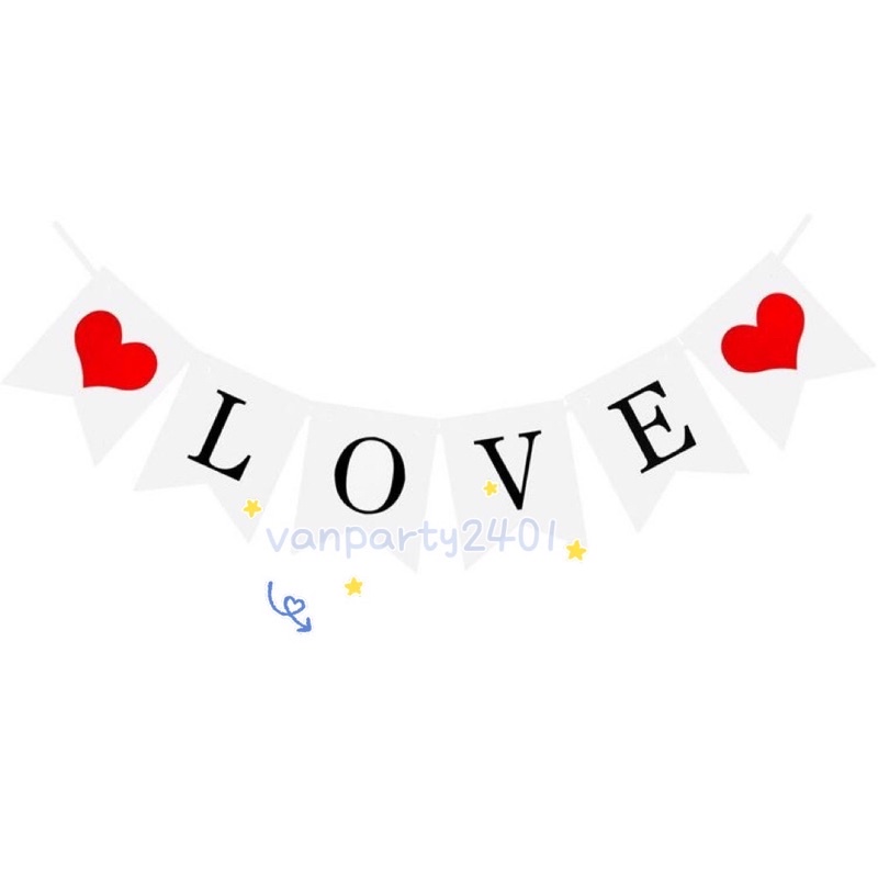 Dây chữ, bóng chữ HAPPY WEDDING, HAPPY ANNIVERSARY, LOVE, MARRY ME, I LOVE YOU trang trí tiệc cưới, hỏi, ngày kỉ niệm…