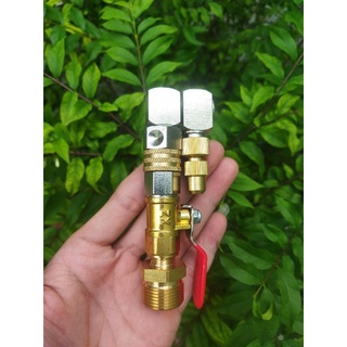 Bộ béc vệ sinh máy lạnh xoay 360 có chỉnh tia nước.
