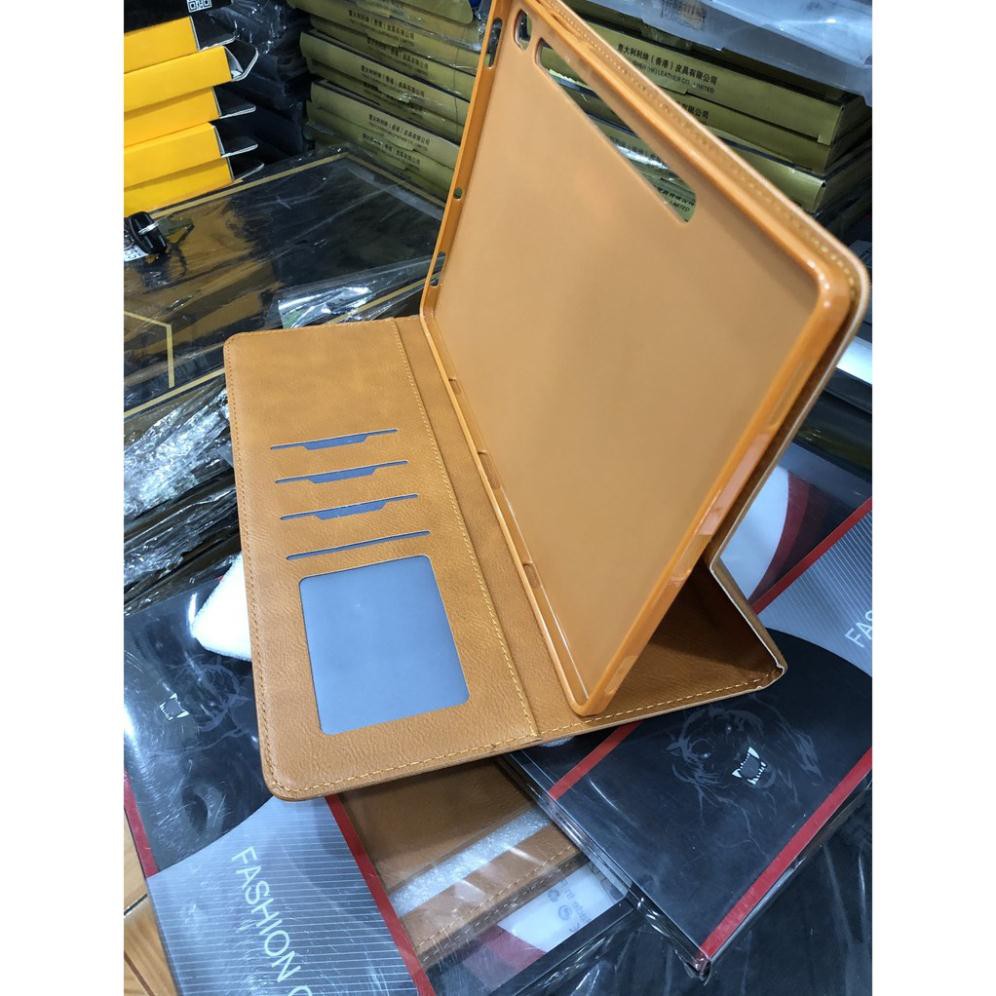 Bao da Samsung Galaxy Tab S6 / S6 lite 2020/2022 da trơn hoa văn đẹp mắt chính hãng Kakusiga