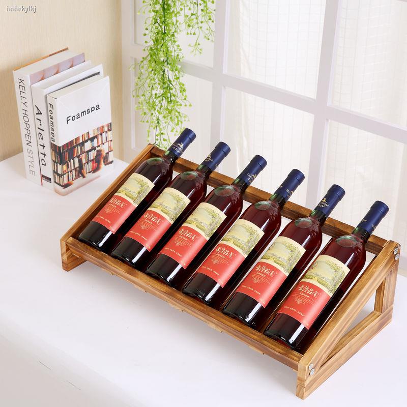 ✕✣✓Giá đỡ chai rượu vang bằng gỗ trang trí nhà cửa