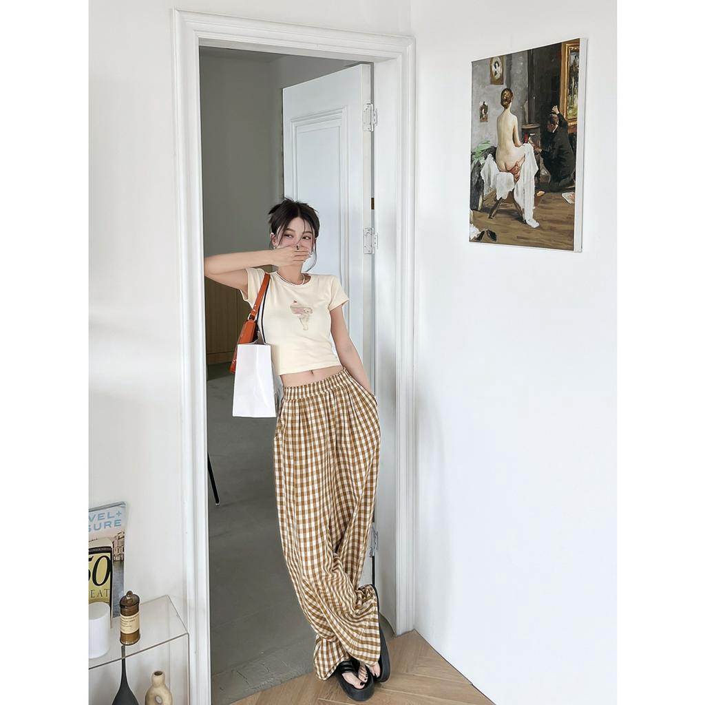 Áo Thun Cotton Co Giãn Ngắn Tay In Hình Dễ Thương 62182