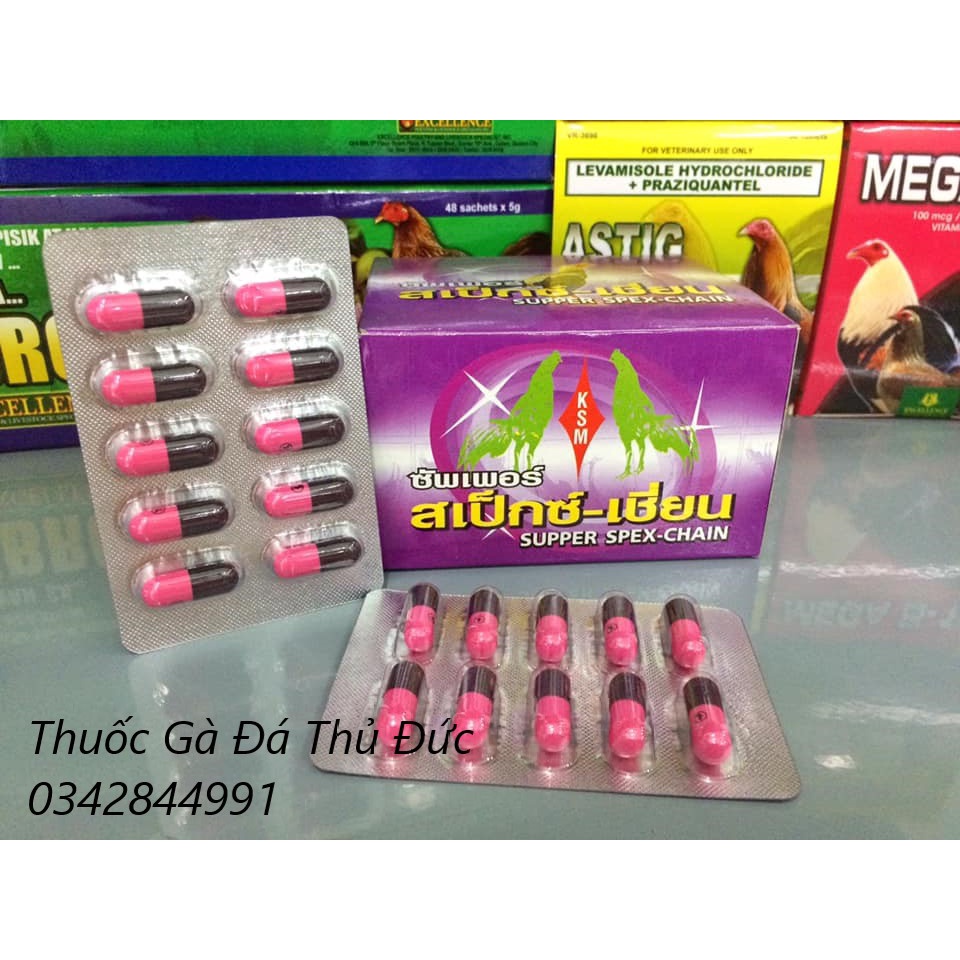 Thuốc Thái Lan kích mọc lông dành cho gà ra nhanh, bổ sung gà thay lông.
