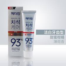 Kem Đánh Răng Median 93% Toothpaste Hàn Quốc màu trắng 120g