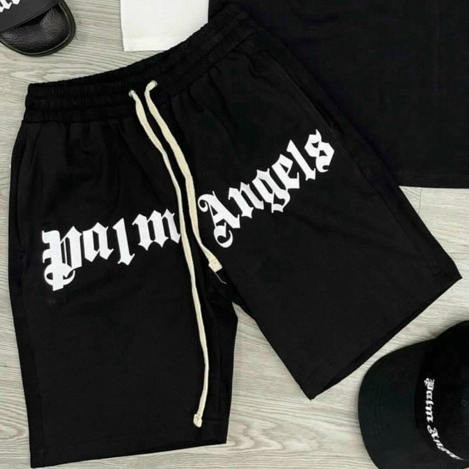 Quần Short Đùi ANGELS Chất Thun Nam Nữ Form Basic Unisex Chất Mát Mẻ, Trẻ Trung