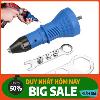 Đầu rút đinh tán gắn máy khoan tiện dụng