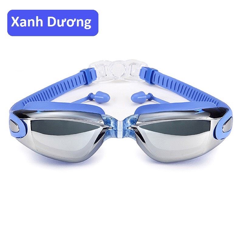 Kính bơi người lớn Sportslink cs a380 tráng gương, chống tia uv, chống sương mờ