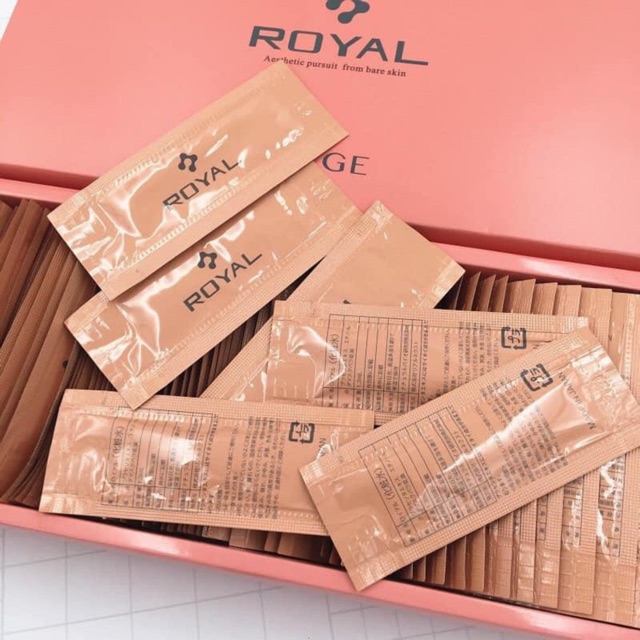 [RẺ VÔ ĐỊCH] Tinh Chất Nhau Thai Cuống Rốn Royal Placenta Tươi Cao Cấp (90 Gói)