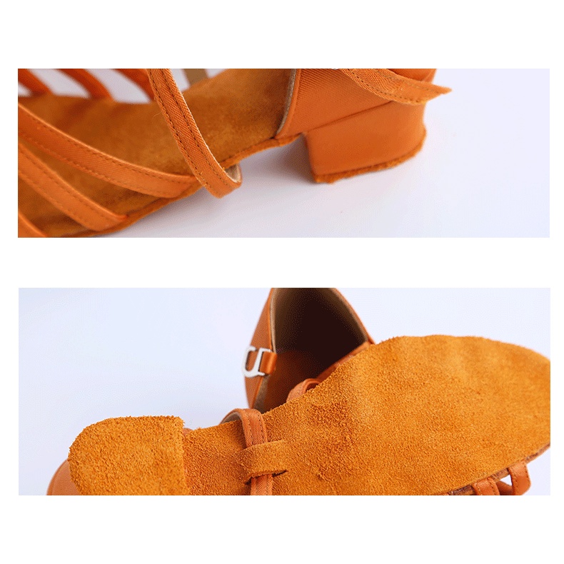 Giày Khiêu Vũ Latin Đế Mềm Dành Cho Bé Gái