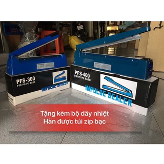 [GIÁ RẺ] máy ép miệng túi PFS 400 tặng 1dây nhiệt dự phòng