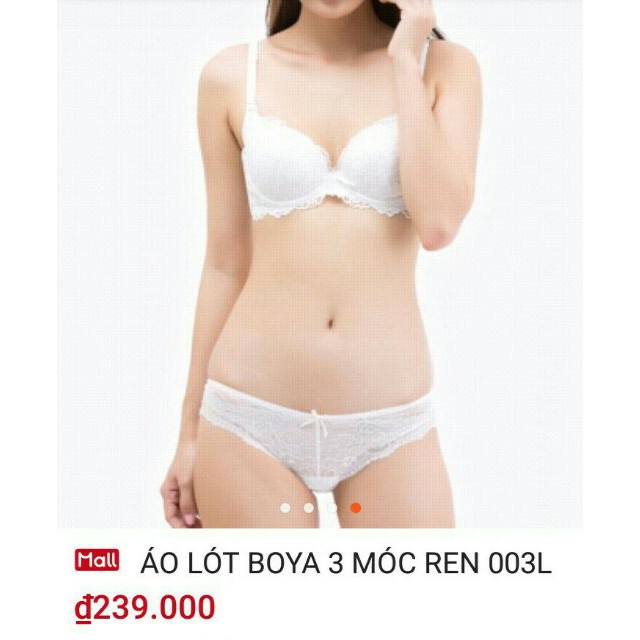 ♥️ Áo Lót Nữ ♥️Áo ngực ren mỏng có gọng 3 móc cài Boya Hàng Việt Nam Chất Lượng Cao AB003L abc83.ab4 | BigBuy360 - bigbuy360.vn