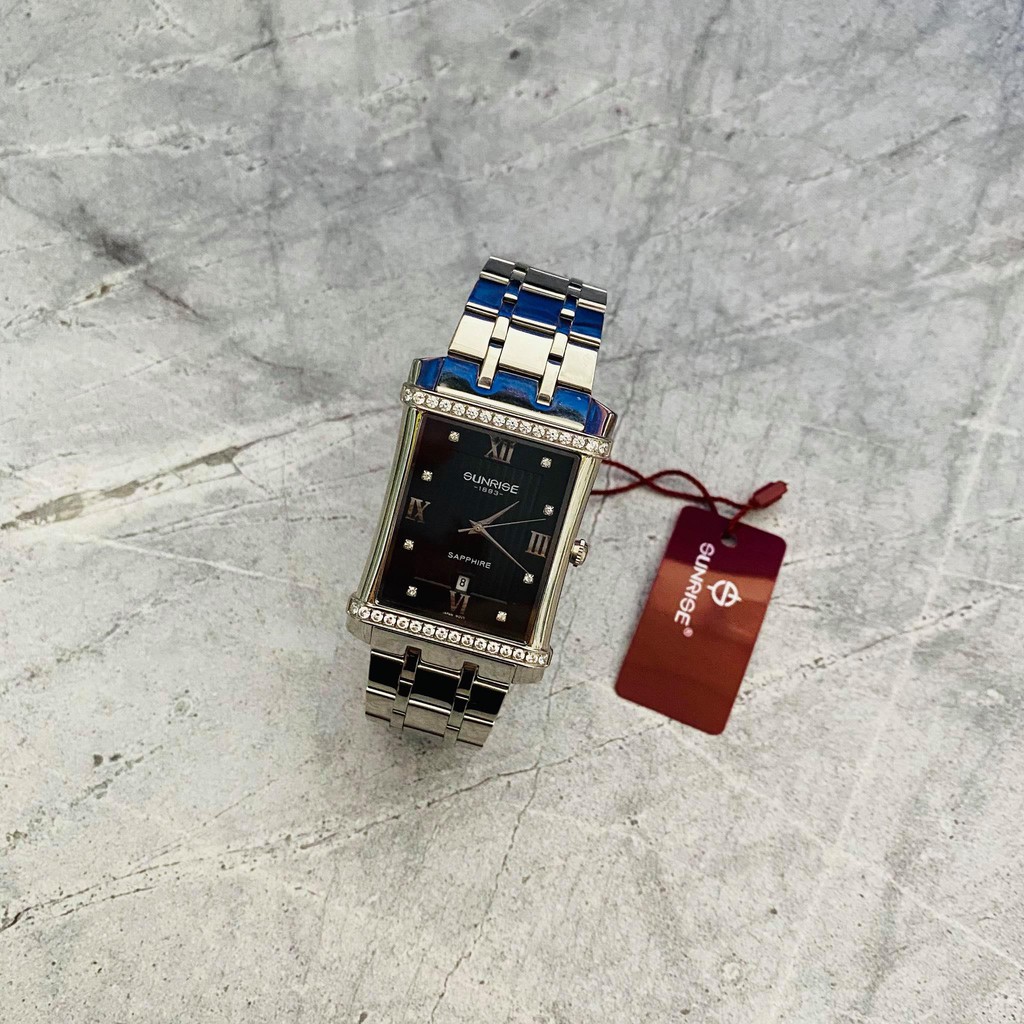 Đồng hồ Sunrise nam chính hãng Nhật Bản m1238AA.D.D - kính saphire chống trầy - chốn