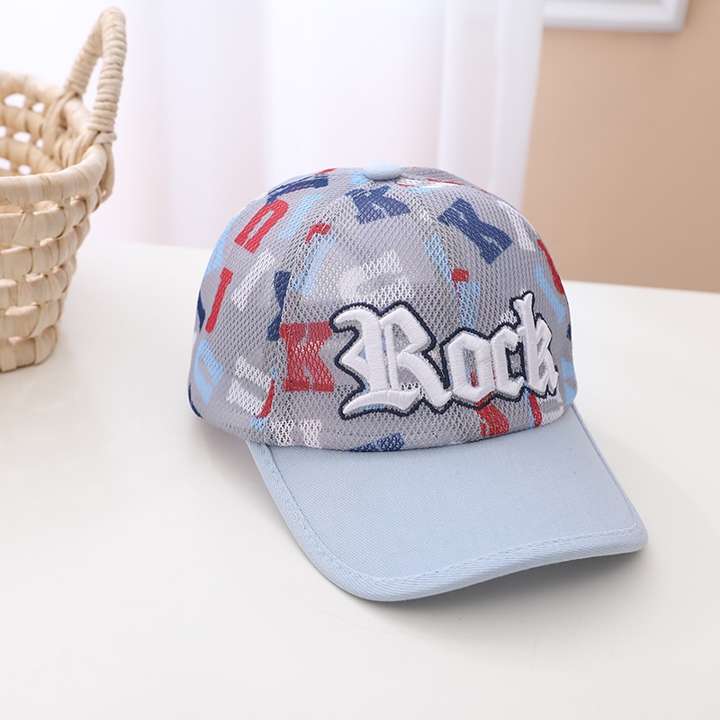 Mũ Lưỡi Trai Phối Lưới Thời Trang Mùa Hè Dễ Thương Cho Bé