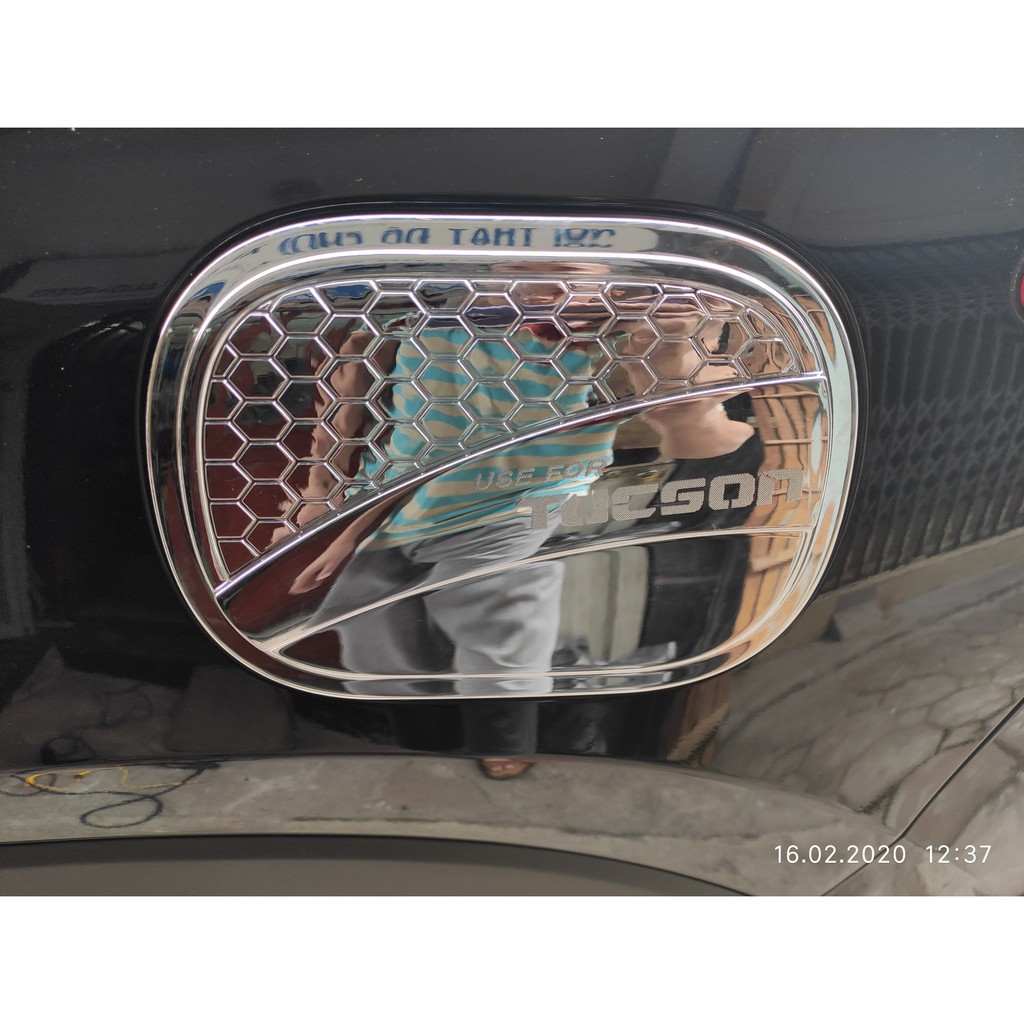 Ốp trang trí nắp bình xăng xe Tucson 2018-2019