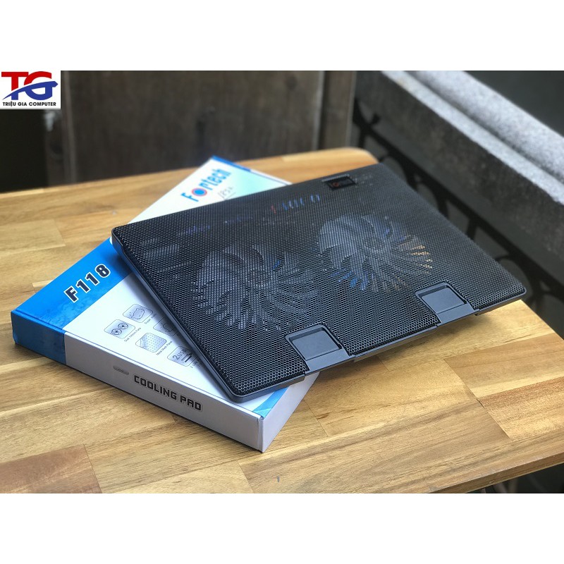 Đế tản nhiệt laptop Fortech F118 - Chính hãng