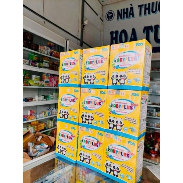 Siro Ăn Ngon BabyPlus tăng cân tự nhiên, cải thiện táo bón