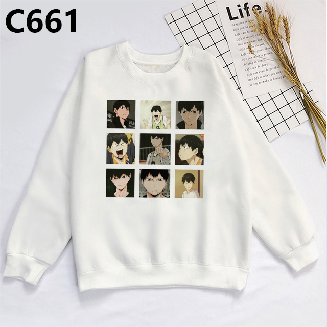 Áo Hoodie In Hình Anime Haikyuu Hinata Thời Trang Thu Đông Cho Nam Nữ