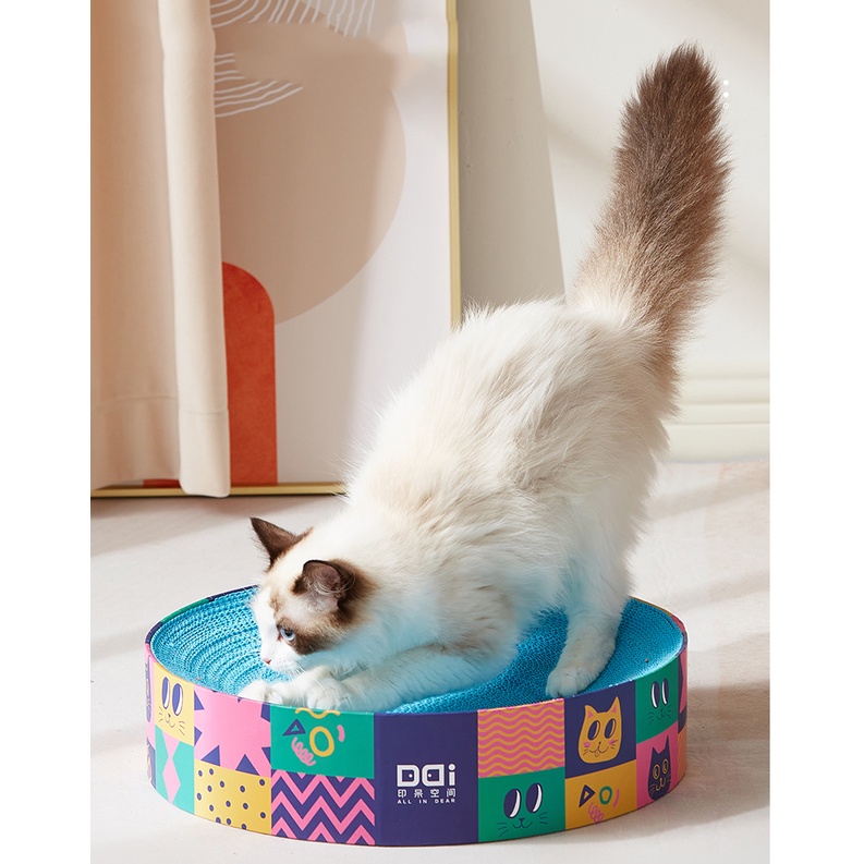 𝗨𝗿𝗯𝗮𝗻_𝗖𝗮𝘁 𝗦𝗰𝗿𝗮𝘁𝗰𝗵_Bàn cào móng tròn cho mèo