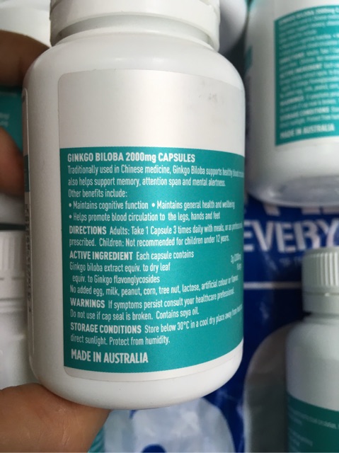 Viên Bổ Não Ginkgo Biloba Healthy Care 100 viên. | BigBuy360 - bigbuy360.vn