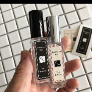 COMBO 50 CHAI NƯỚC HOA 9ML NẮP ĐEN BẠC