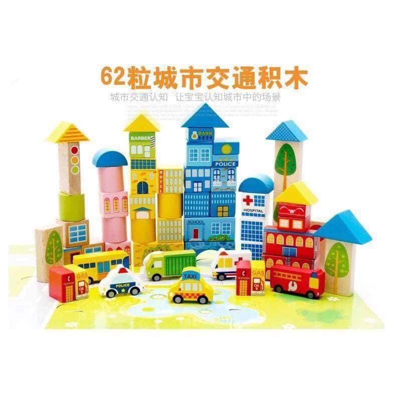 #BỘ_XẾP_HÌNH_62_CHI_TIẾT_BẰNG_GỖ