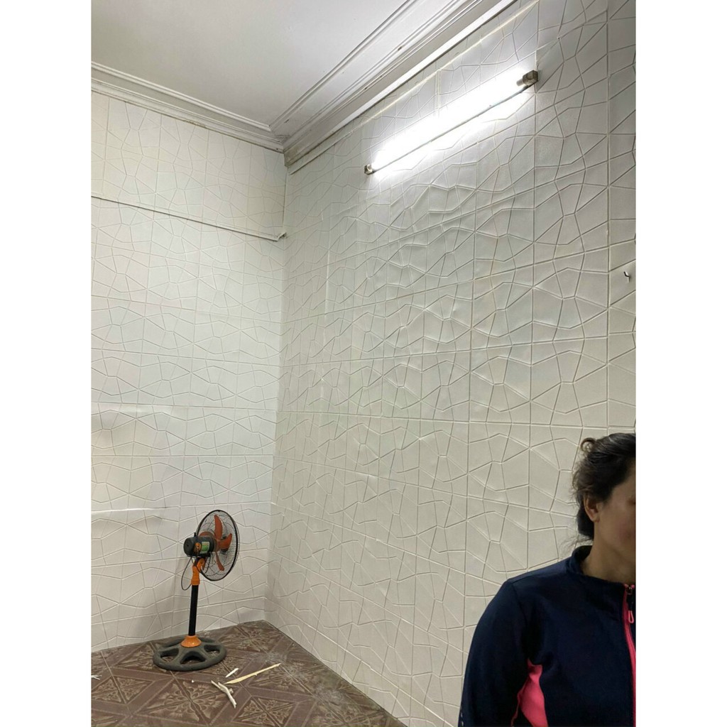 XỐP DÁN TƯỜNG TÂN CỔ LOẠI 1 - KHỔ LỚN 70 X 70 CM CÓ SẴN KEO