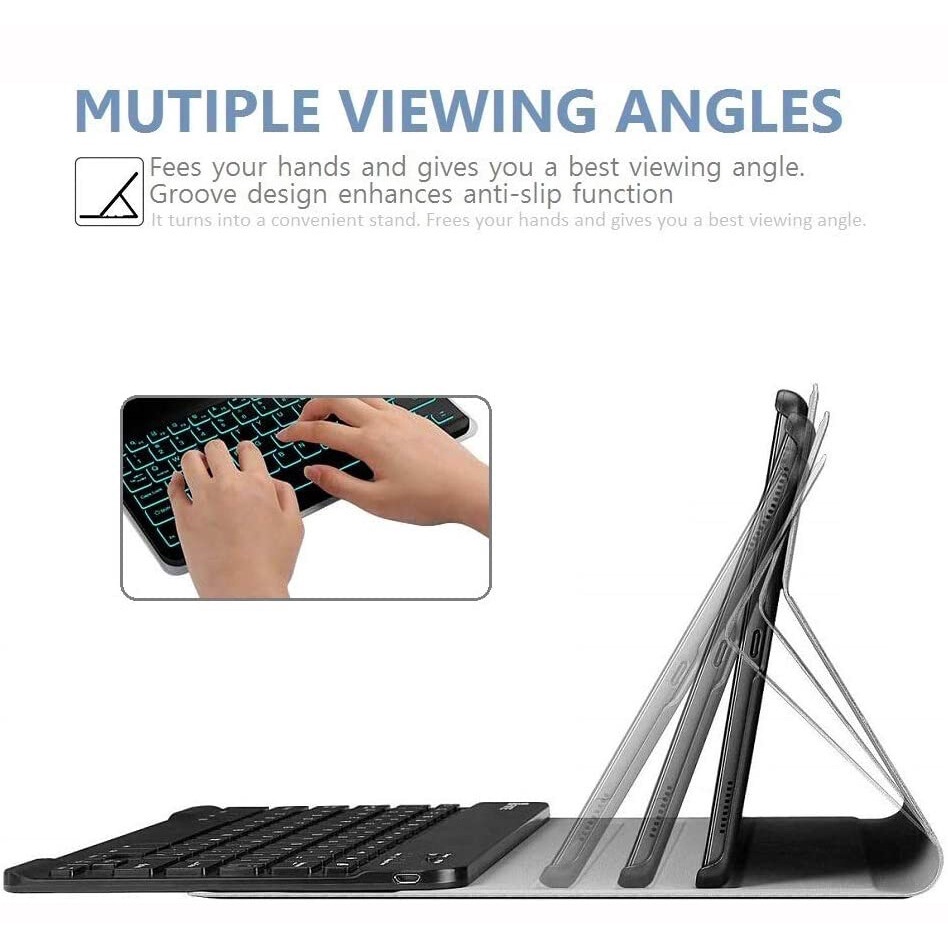 Bao Da Máy Tính Bảng Có Bàn Phím Tự Động Bật / Tắt Cho samsung galaxy tab s9 11 2023 tab s9 fe 2023 tab a8 10.5 2022 tab s8 / s7 11 inch s6 lite