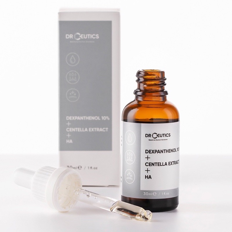 Serum B5 DrCeutics Cấp Ẩm Và Phục Hồi Da Dexpanthenol 10% + Centella Extract + HA 30/100ML