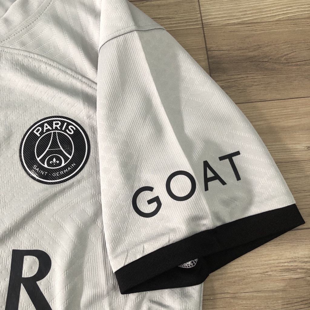 Bộ quần áo PSG xám sân khách hàng fex thái cao cấp FLG