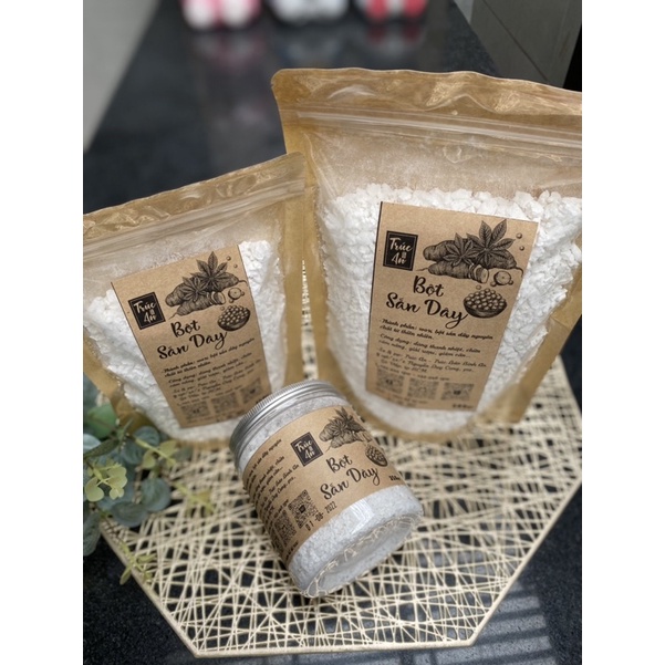 Bột sắn dây Trúc An loại đặc biệt, nguyên chất 100%, ngon sạch và tinh khiết. Hàng có sẵn ship hoả tốc HCM