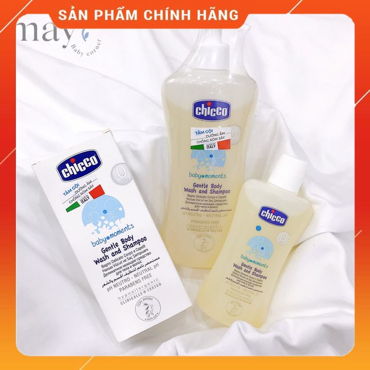 Sữa tắm gội chiết xuất Yến Mạch 0m+ Chicco