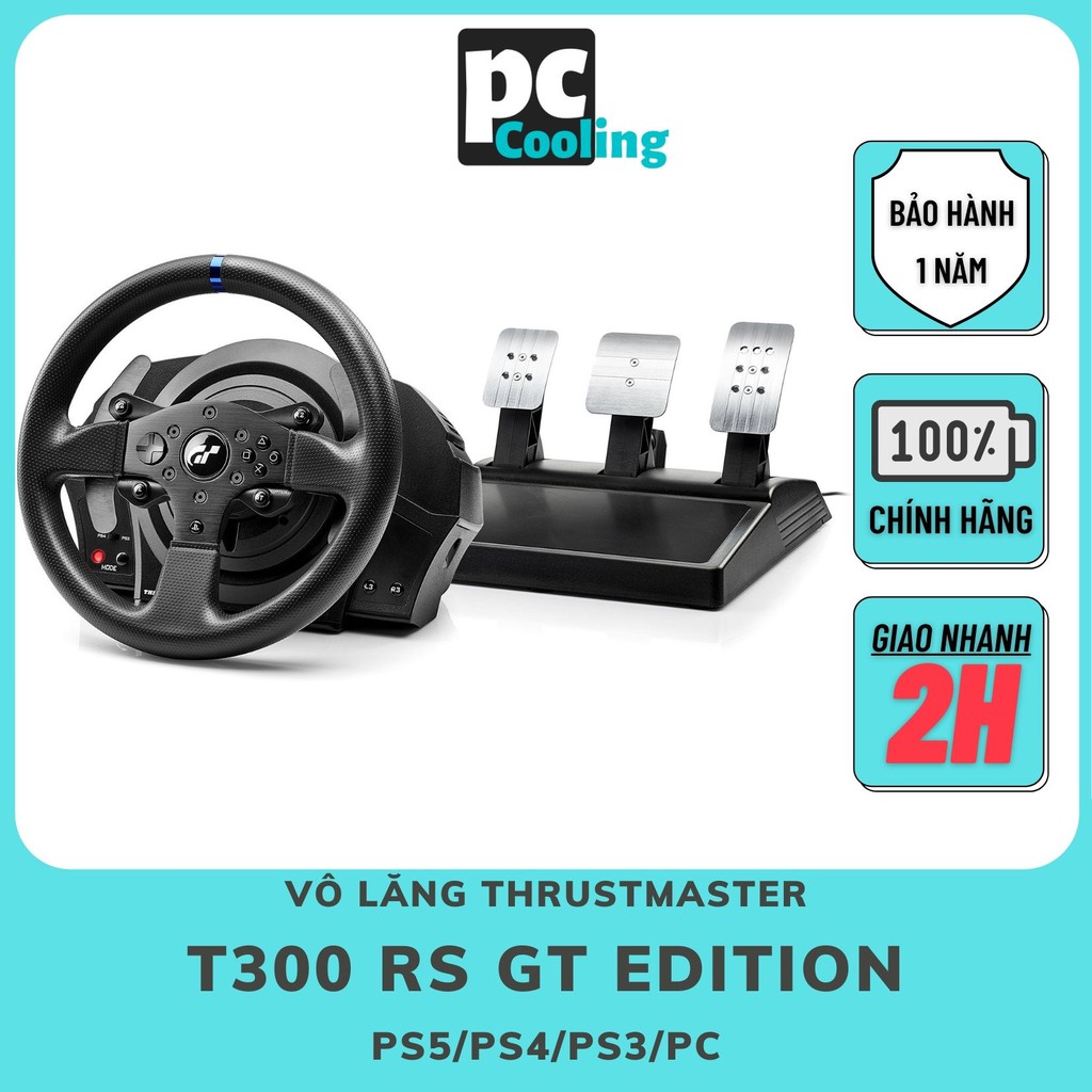 Bộ Vô Lăng Thrustmaster T300 RS GT Edition - Racing Wheel (P5,PS4,PS3, PC) HÀNG CHÍNH HÃNG