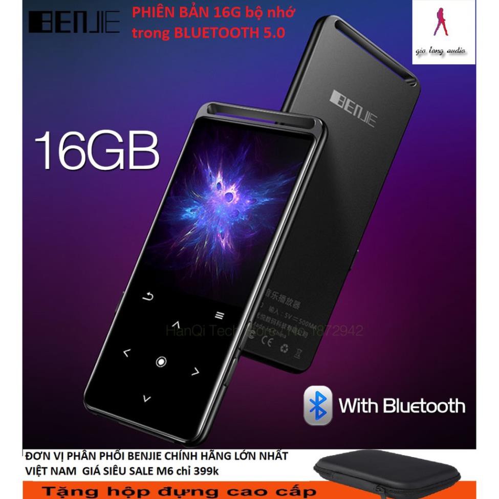 MÁY NGHE NHẠC BENJIE M6 LOSSLESS bluetooth 5.0 -16G