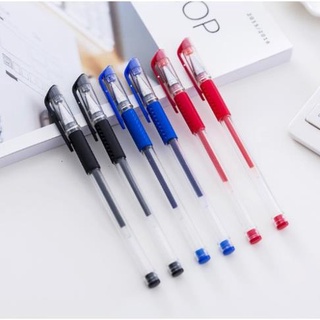 Bút Bi Nước 0.5mm, Mực đều, đẹp, đủ màu xanh đen đỏ |FRESSHIP