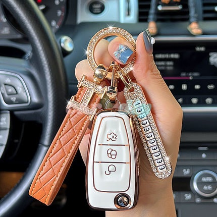 Vỏ TPU Bảo Vệ Chìa Khóa Xe Hơi ford Ranger C-Max S-Max Focus Galaxy Mondeo Transit Tourneo 2015