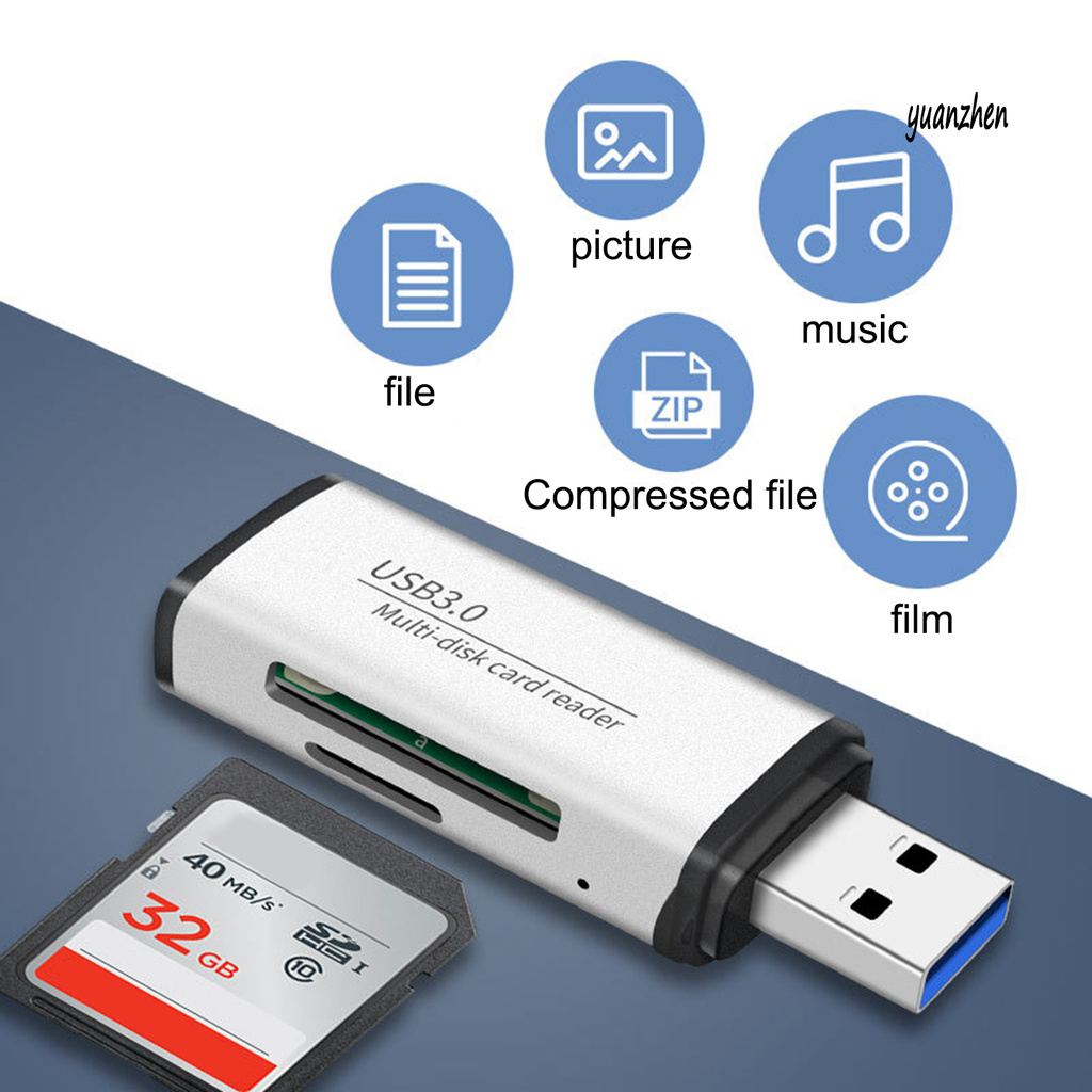 Đầu Đọc Thẻ Nhớ Usb 3.0 | BigBuy360 - bigbuy360.vn