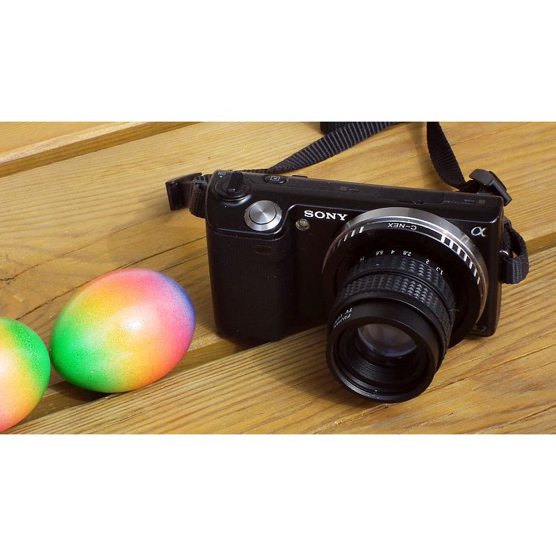 Ống kính 35mm F1.6 F1.7 cho Fujifilm Sony Canon EOSM Nikon1