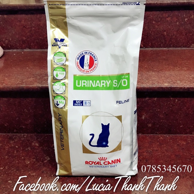 [Freeship HCM] Thức ăn hạt cho mèo Royal Canin Urinary bịch 1,5 kg