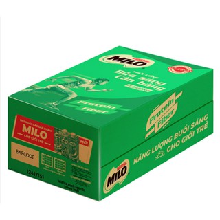 Thùng 24 hộp Milo nước nắp vặn tiện dụng/ bữa sáng có đường 210ml
