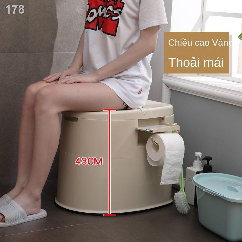 【2021】Bồn cầu cho bà bầu, người già ngồi xổm, nhà vệ sinh di động, ghế toilet trong nhà, nhựa toilet, lười đi sinh, tiểu