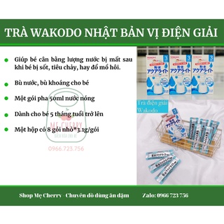Trà Wakodo Nhật cho bé đủ vị
