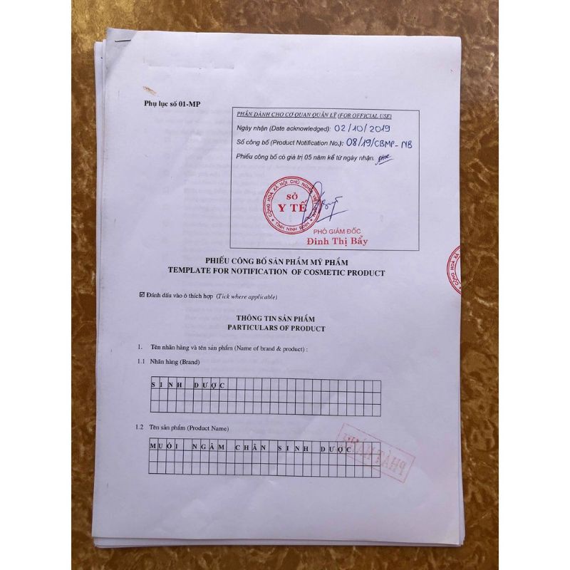 [CHÍNH HÃNG] COMBO Muối ngâm chân  - Dầu xoa bóp Sinh Dược