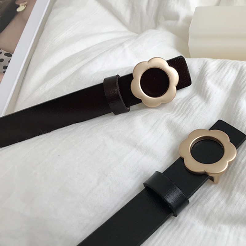 Thắt Lưng Khóa Hình Hoa Thời Trang Hàn Quốc 19588