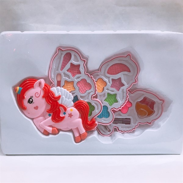 HỘP ĐỒ CHƠI TRANG ĐIỂM NGỰA PONY CHO BÉ THÍCH LÀM ĐẸP D6897 D6897