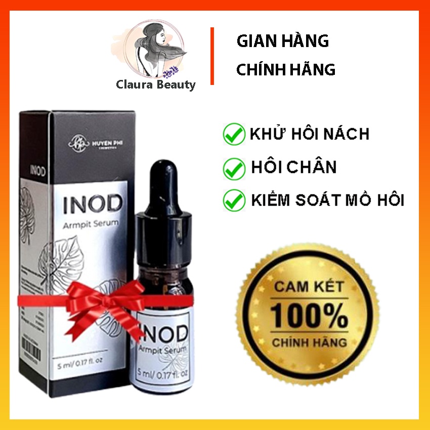 Serum Hôi Nách INOD Huyền Phi - GIảm Hôi Nách, Hôi Chân, Hết Thâm, Sáng Da Claura Beauty
